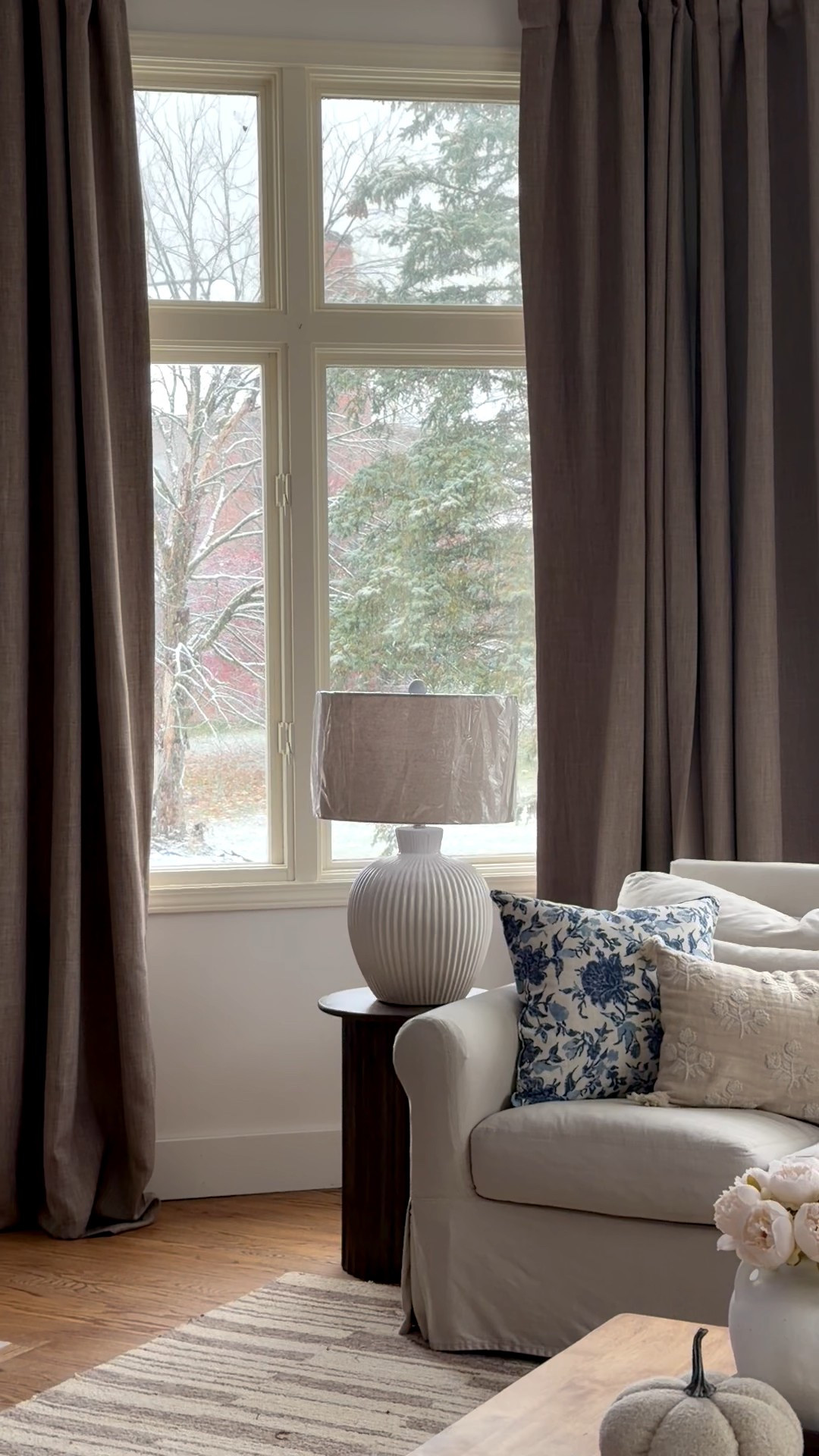 Living in a real life snow globe 