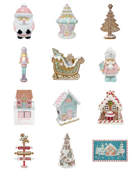 Pastel Christmas Decor, Cute Christmas decor 

#LTKHoliday #LTKGiftGuide #LTKSeasonal