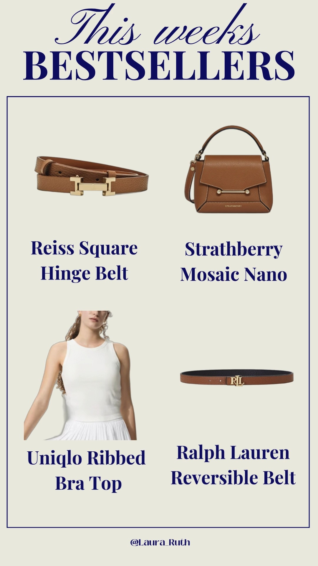 Your weekly favourites and bestsellers, classic, timeless staples. 🤍🤎 uniqlo, tan bag, autumn accessories 

 #LTKuk #LTKautumn #LTKbag