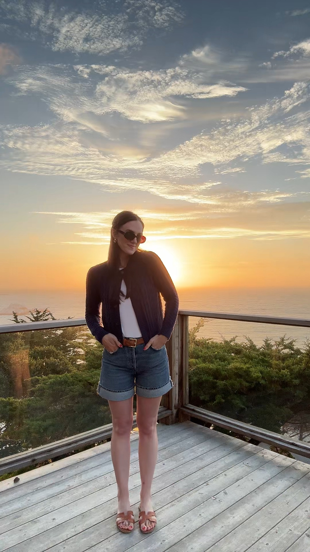 I love a low key casual outfit 🤍 These #agolde shorts are great. I recommend sizing up in them for a more comfortable fit. 

Also love these sunglasses for $14.99 🙌🏻 

#cardigan #denimshorts #momoutfit #reformation #jcrew #heavenmayhem 

#LTKVideo #LTKFindsUnder50 #LTKStyleTip