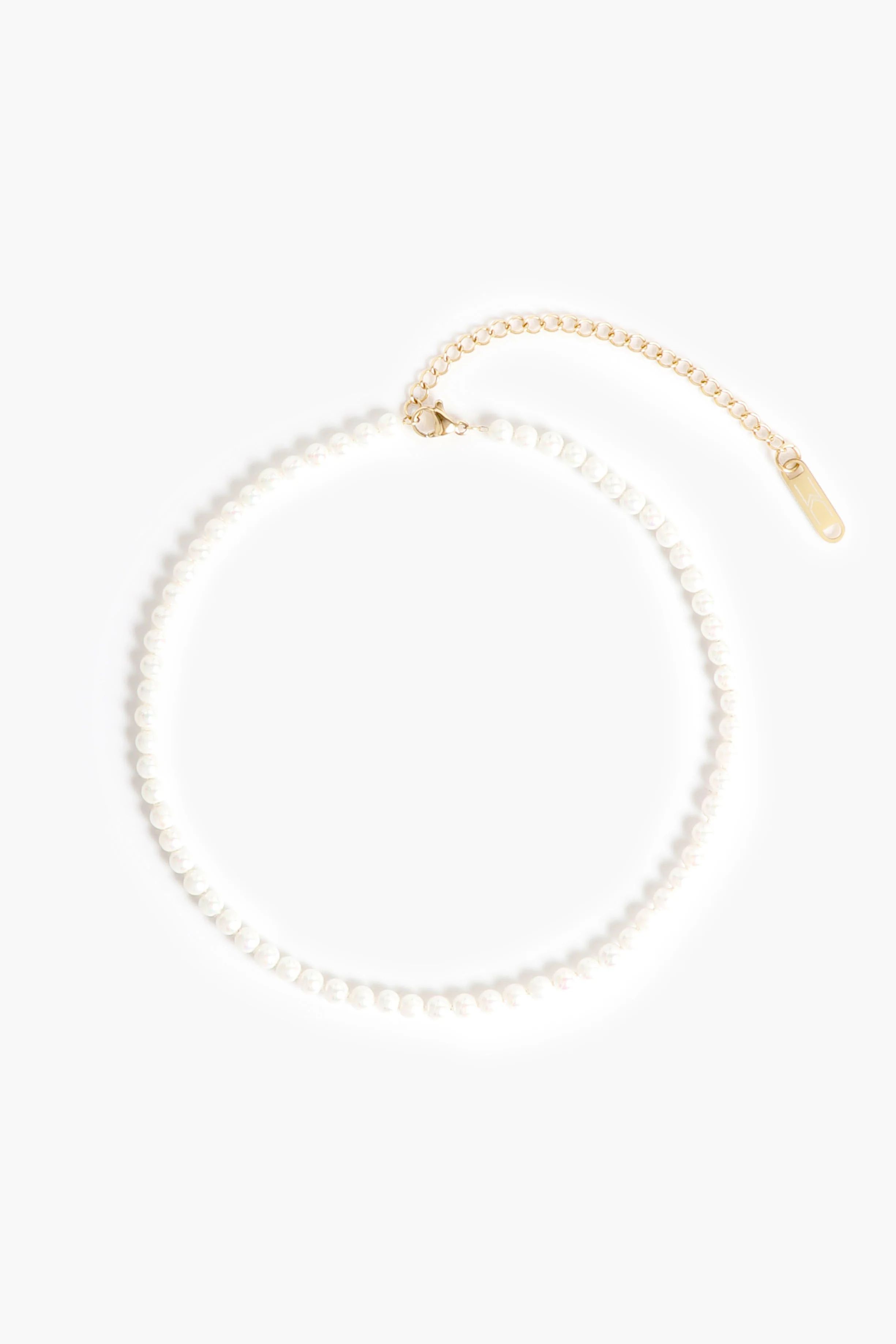 AUGUSTA CHOKER – pearl | Marrin Costello