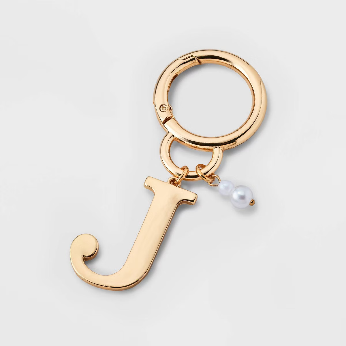 Initial and Simulated Pearl Handbag Charm - A New Day™ | Target