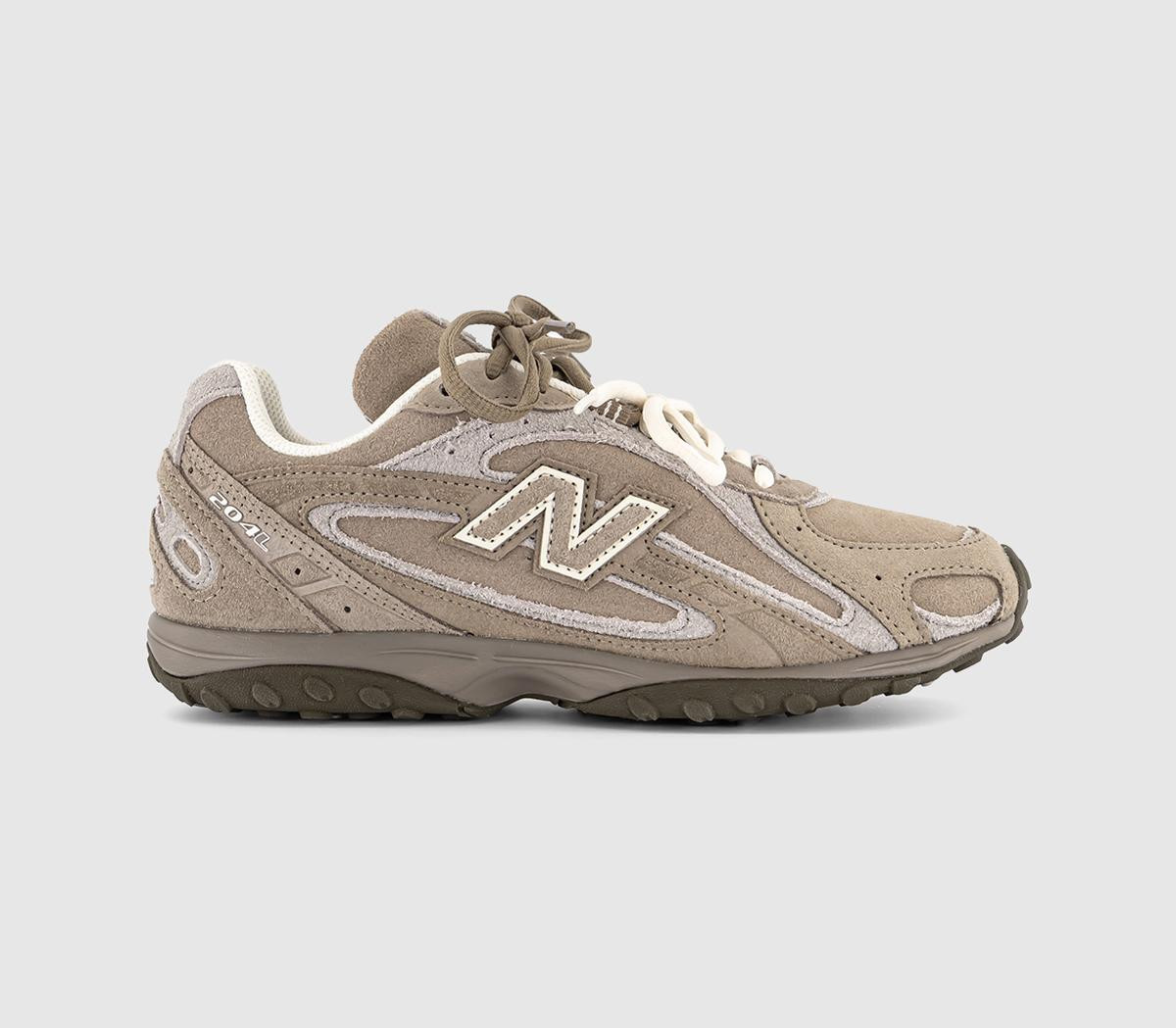 New Balance 204L Trainers Mushroom Natural, 4.5 | Office Shoes (UK)