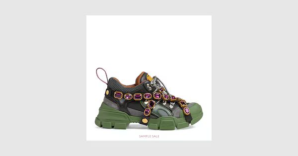 Flashtrek sneaker with removable crystals | Gucci (US)