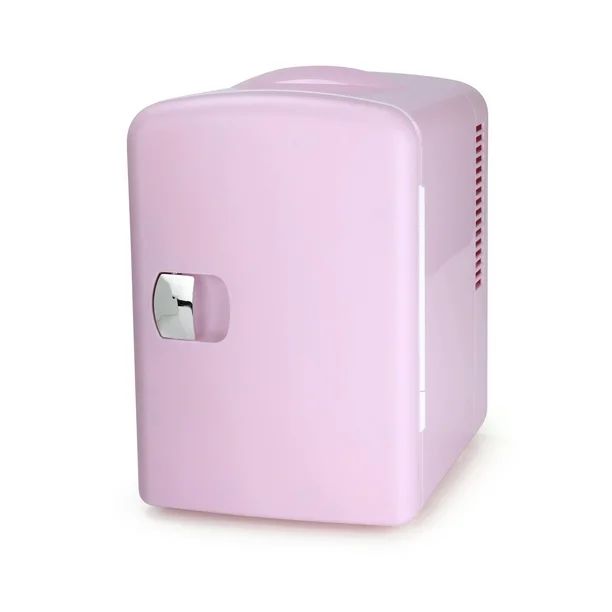 Personal Chiller 6 Can Mini Fridge Beverage and Skincare Refrigerator, Pink - Walmart.com | Walmart (US)