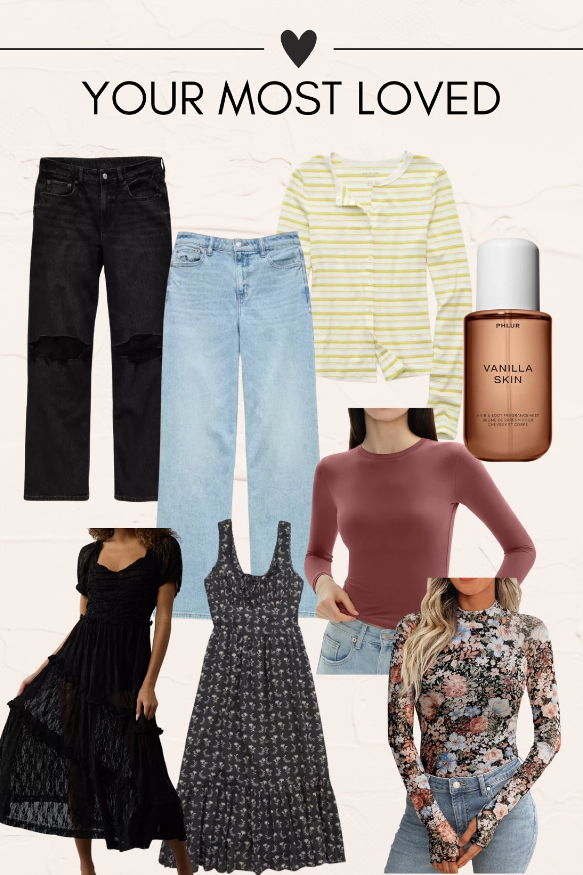 BLACK JEANS: size 12 short, true to size // LIGHT JEANS: size 10 short, size down // EVERYTHING ELSE: size large, all true to size 

#LTKMidsize #LTKMostLoved #LTKPetite