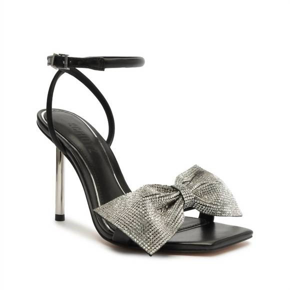 NEW SCHUTZ women's mila nappa leather sandal in black | Poshmark