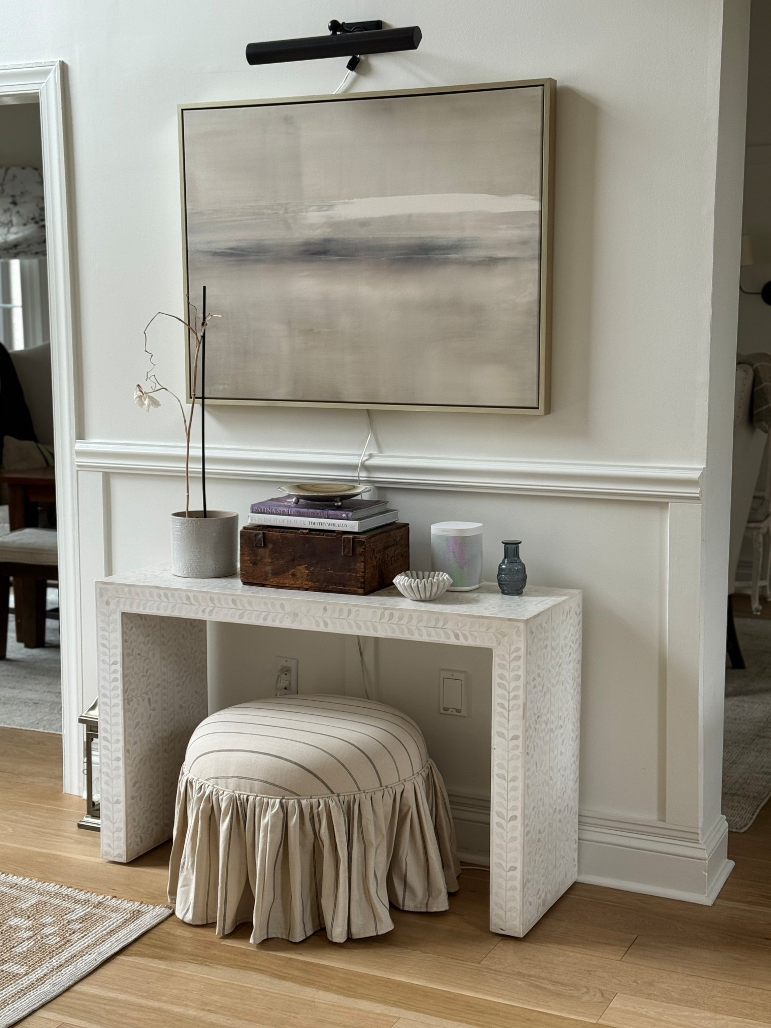 Skirted everything is IN for 2026, these ottomans add the look without committing to a larger, more expensive piece of furniture  #LTKSpringSale 

#LTKSaleAlert #LTKHome