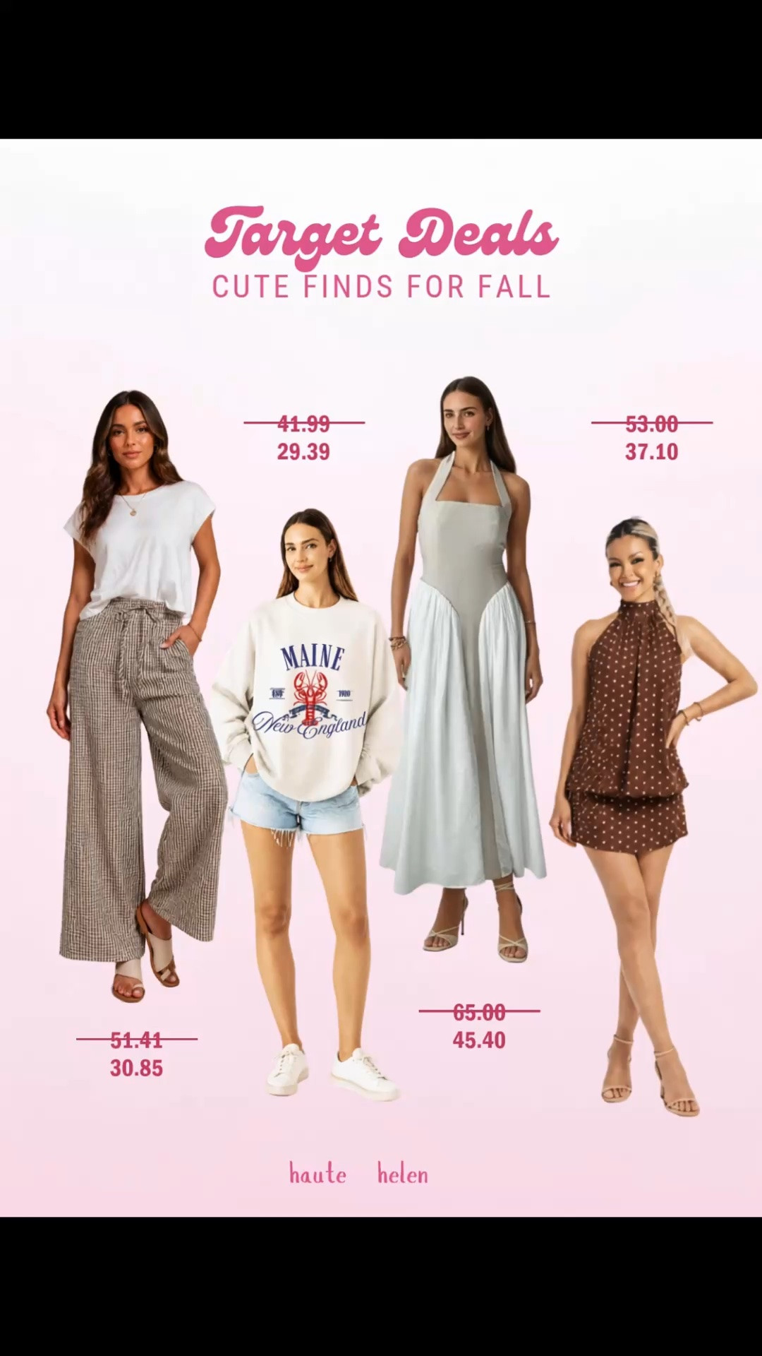 Fall is calling 🍂🤎 and Target understood the assignment.

Sharing some cute finds + deals that are giving cozy, chic, fall-ready without the “why did I spend that much?” feeling. 😉✨

Tap to shop the finds before they’re gone!

#sale #deals #target

#LTKgrwm #LTKootd #LTKSaleAlert