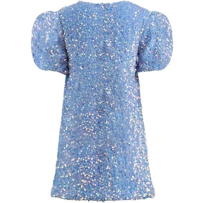Lola + The Boys | Snow Angel Shimmer Dress (Purple, Size 2Y) | Maisonette | Maisonette