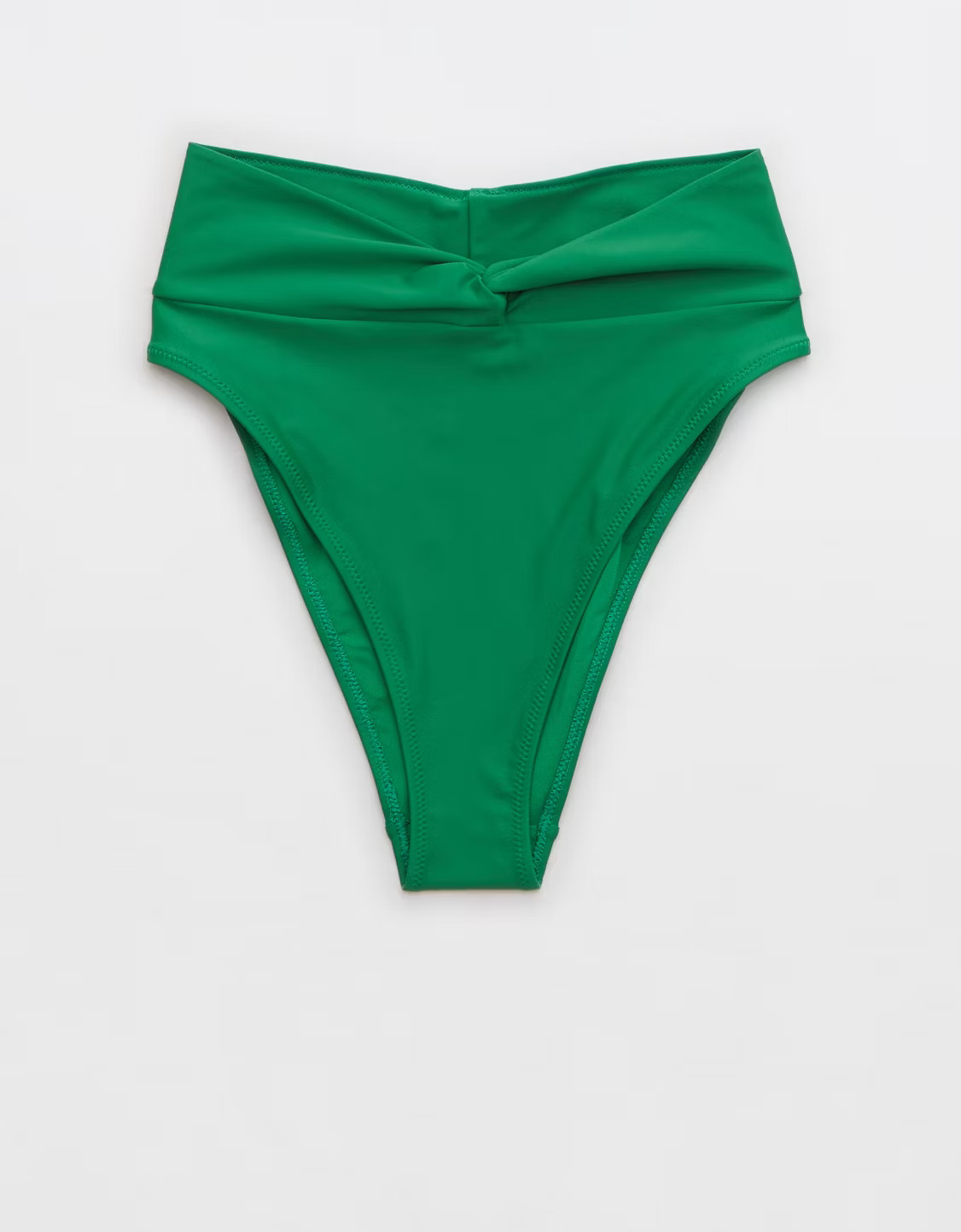 Aerie Twist High Cut Cheeky Bikini Bottom | American Eagle Outfitters (US & CA)