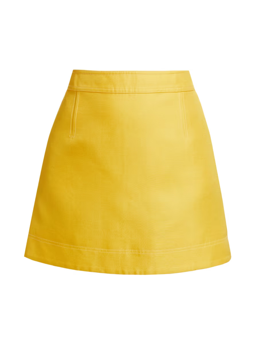 Gardie A-Line Miniskirt | Saks Fifth Avenue