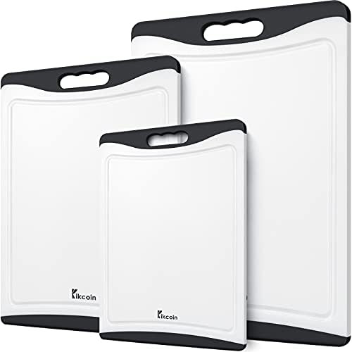 Cutting Boards for Kitchen, Extra Large Plastic Cutting Board Dishwasher Chopping Board Set of 3 ... | Amazon (US)