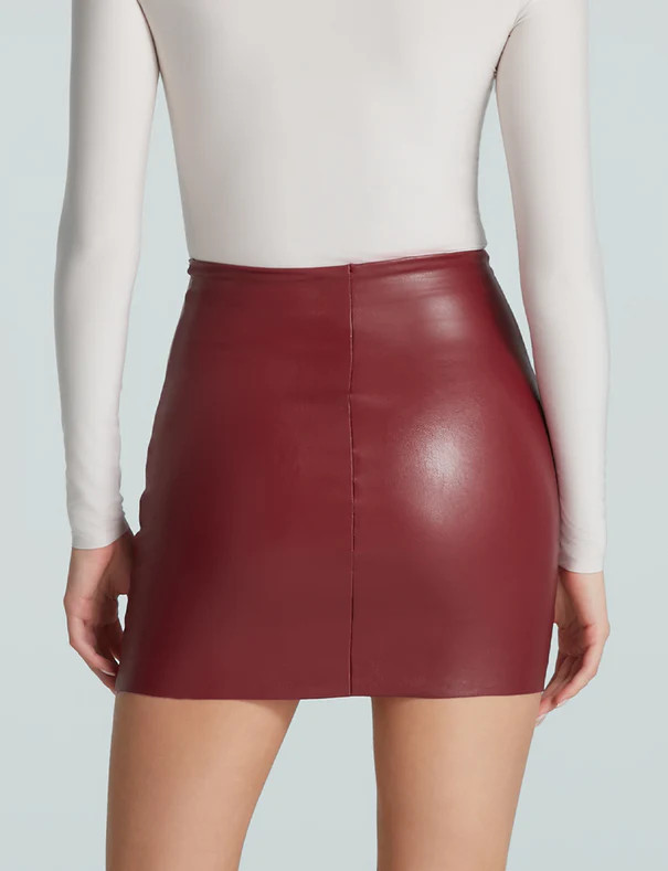 Faux Leather Micro-Mini Skirt | Commando®