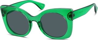 Green Premium Cat-Eye Sunglasses #1117934 | Zenni Optical Eyeglasses | Zenni Optical (US & CA)