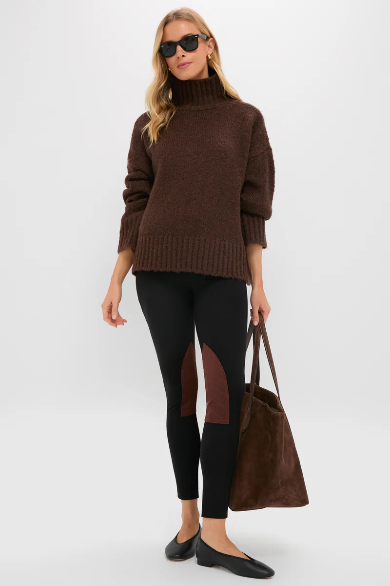 Straw Hannah Wool Blend Turtleneck Sweater | Tuckernuck (US)