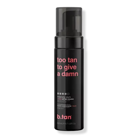Too Tan To Give A Damn 1 Hour Self Tan Mousse | Ulta