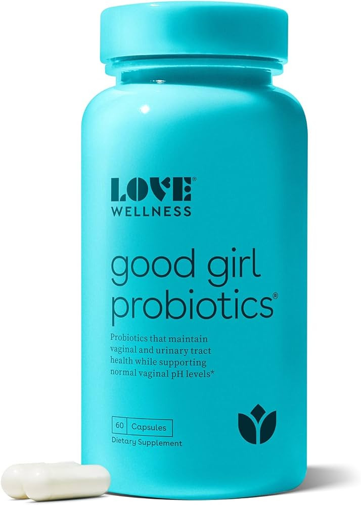 Love Wellness Good Girl Probiotics | Women's Vaginal Health Supplement | Vaginal Probiotics for W... | Amazon (US)