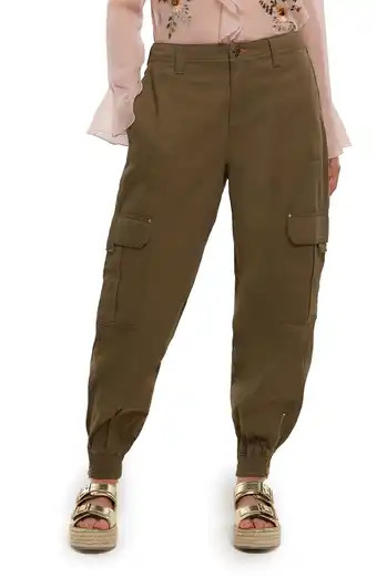 River Island Zip Cuff Cargo Joggers | Nordstrom | Nordstrom