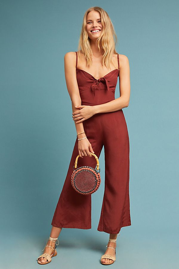 Faithfull Presley Cropped Jumpsuit | Anthropologie (US)