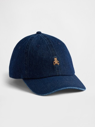 Denim Brannan Bear Baseball Hat | Gap (US)