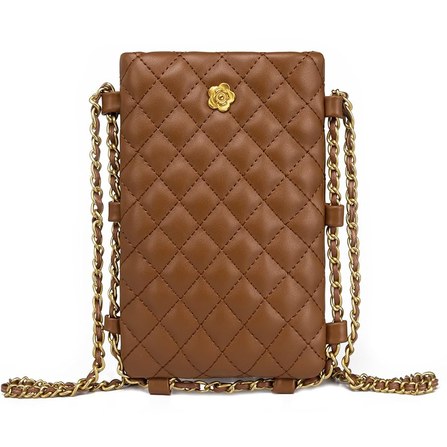 Montana West Quilted Small Crossbody Bags for Women Trendy Cell Phone Purse | Amazon (US)