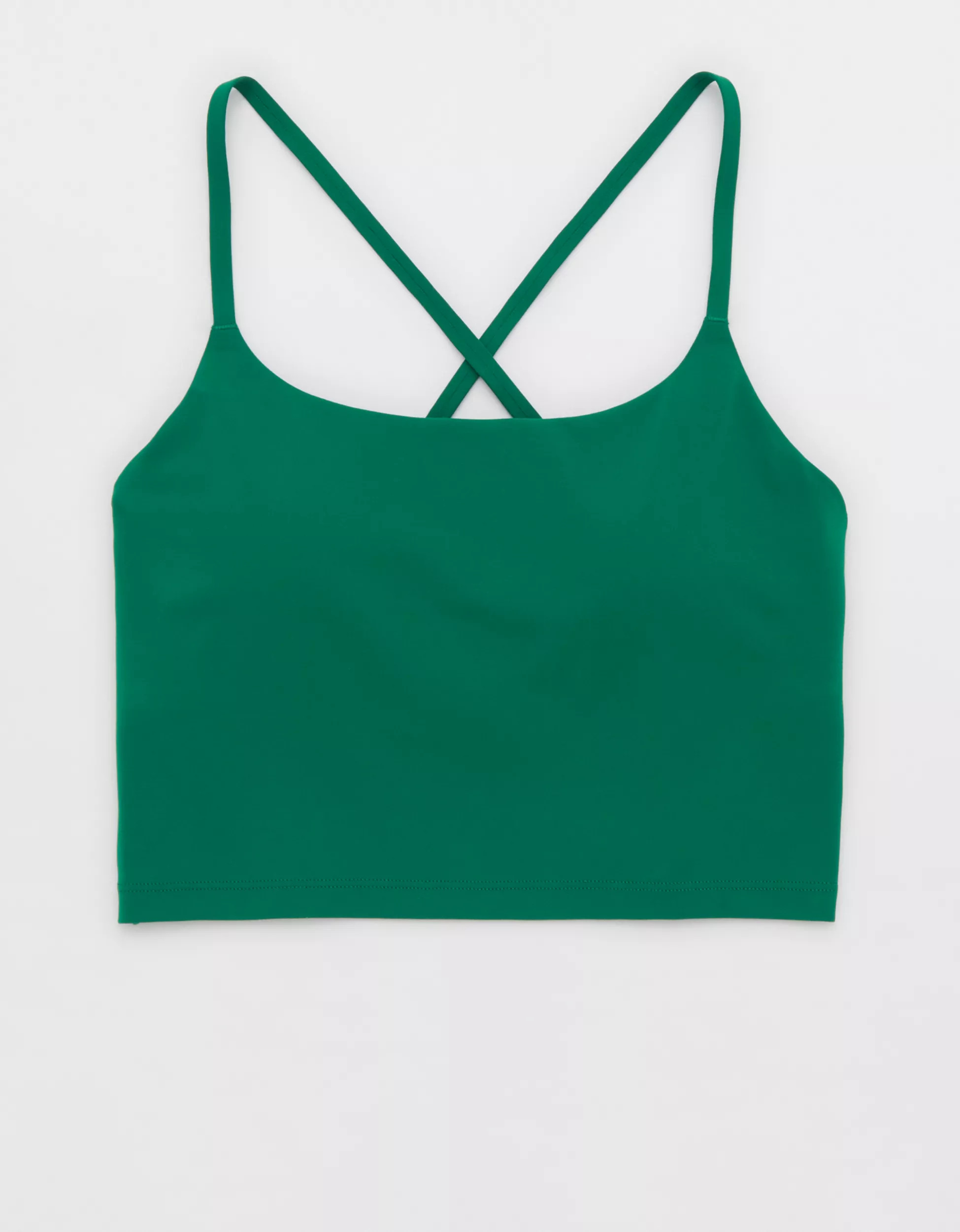 OFFLINE By Aerie Real Me Xtra Strappy Longline Sports Bra | American Eagle Outfitters (US & CA)