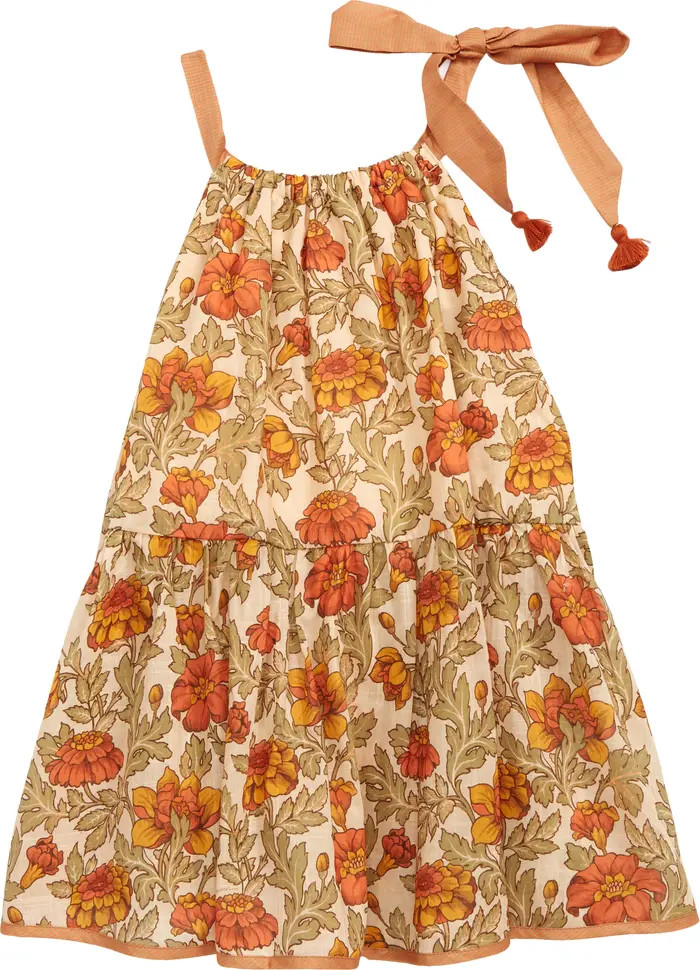 Zimmermann Kids' Andie Floral Tiered Swing Top | Nordstrom | Nordstrom