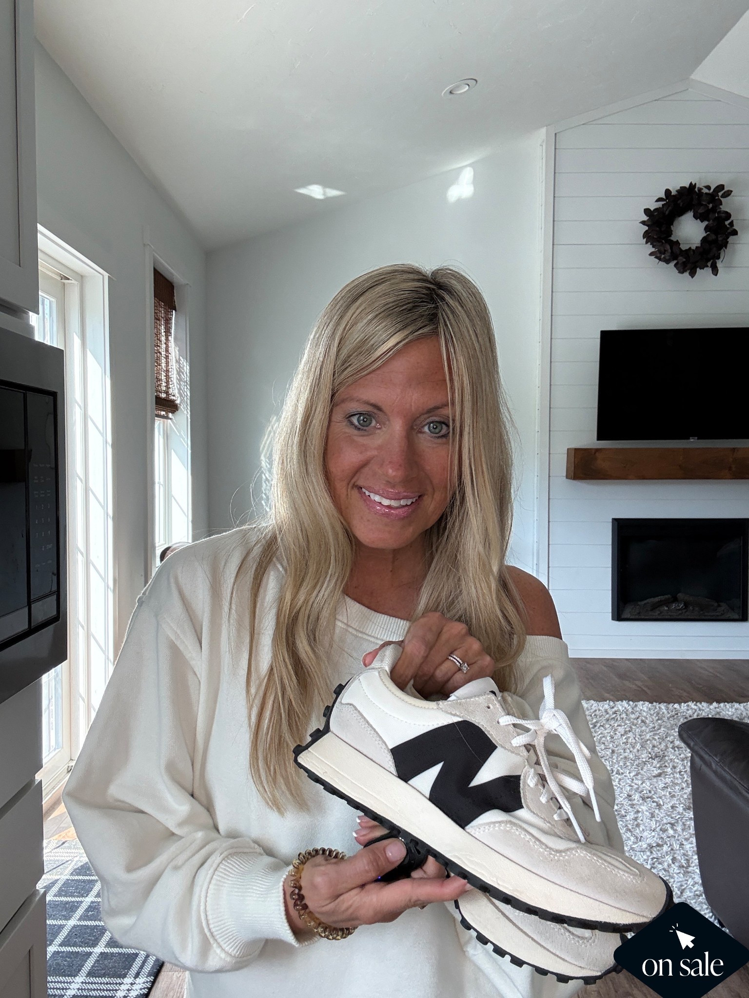 327 sneakers… on SALE 👏🏼 run don’t walk!   Happy Saturday!  Find my 327’s on deal in 🔗.  #ad#327#newbalance327

#LTKfitnessgoals #LTKSaleAlert #LTKOver40