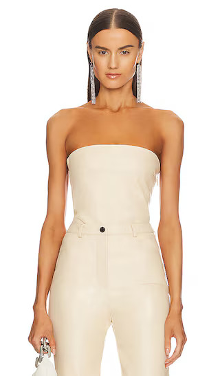 Vanilla Killa Bandeau in Beige | Revolve Clothing (Global)