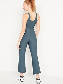 Sleeveless PowerSoft Flared Jumpsuit for Women | Old Navy (US)