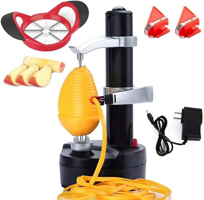 Electric Potato Peeler Automatic Apple Peeler, Smart Vegetable Fruit Peeler Machine, Stainless St... | Amazon (US)
