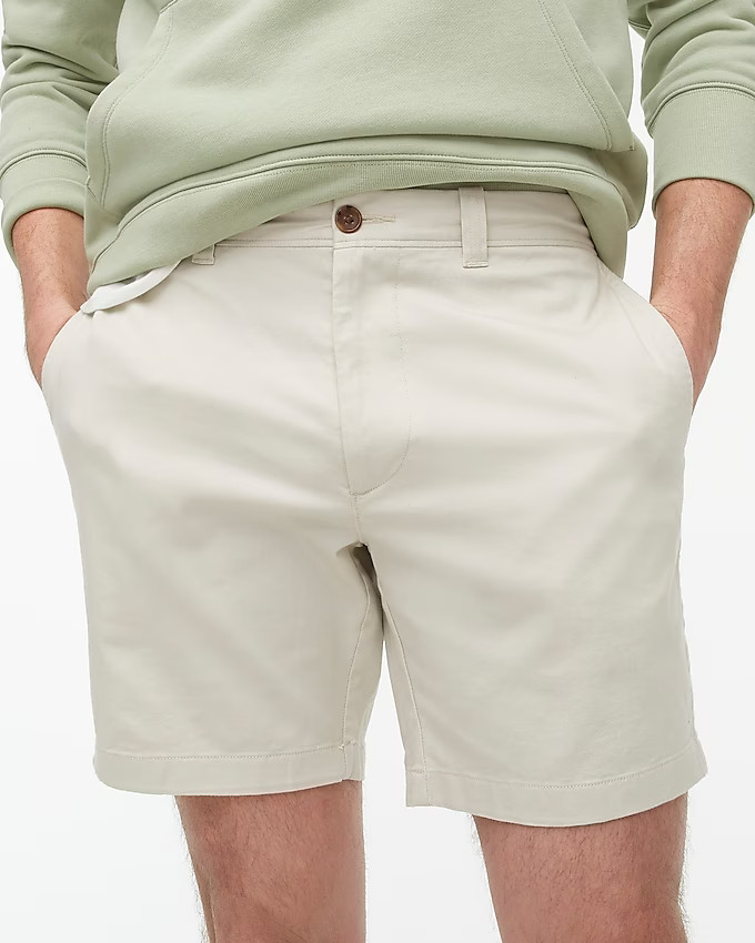 7" flex khaki short | J.Crew Factory