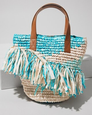 Neutral Turquoise Tote Bag | Chico's