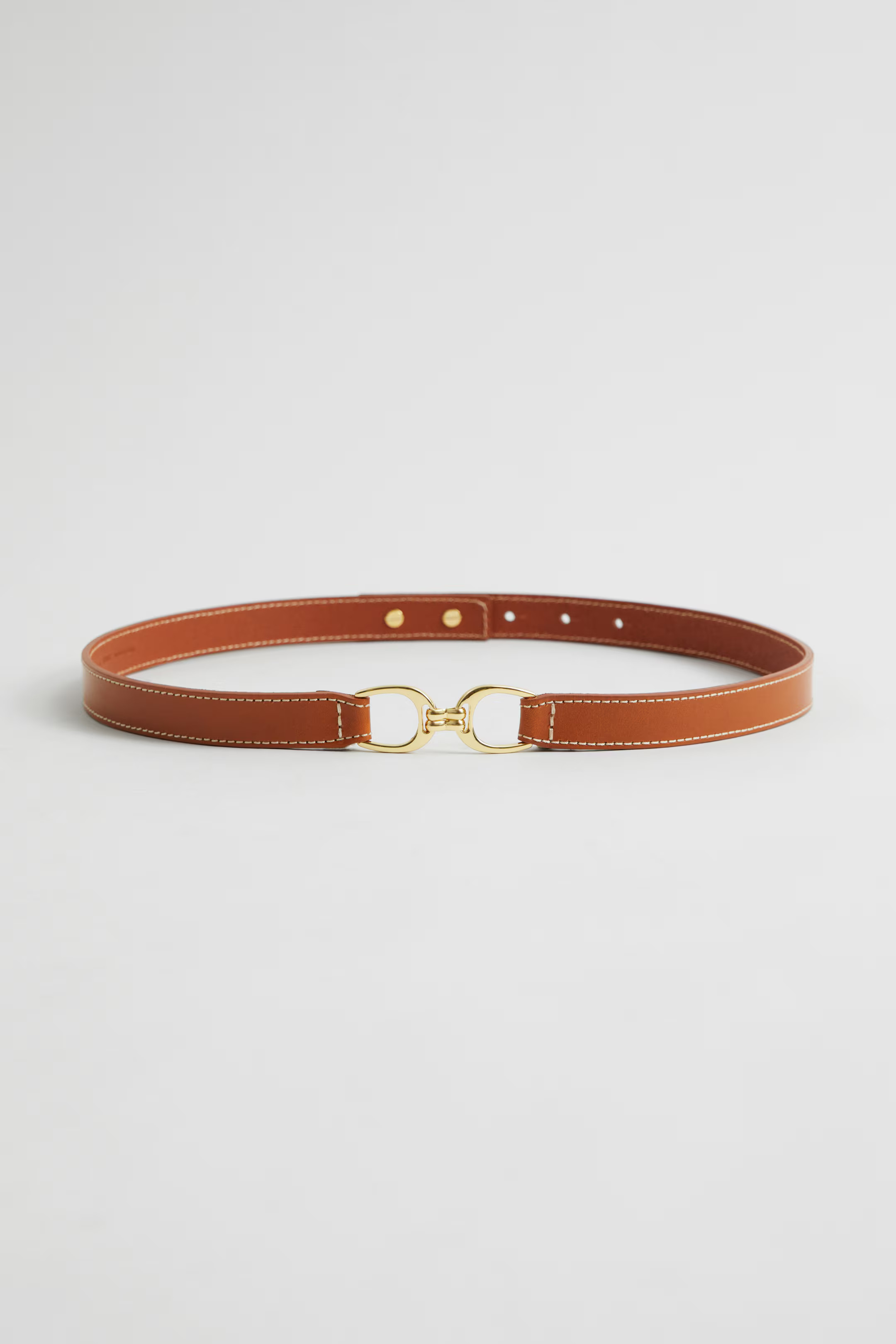 Mid-Waist Leather Belt - Cognac - Ladies | H&M GB | H&M (UK, MY, IN, SG, PH, TW, HK)