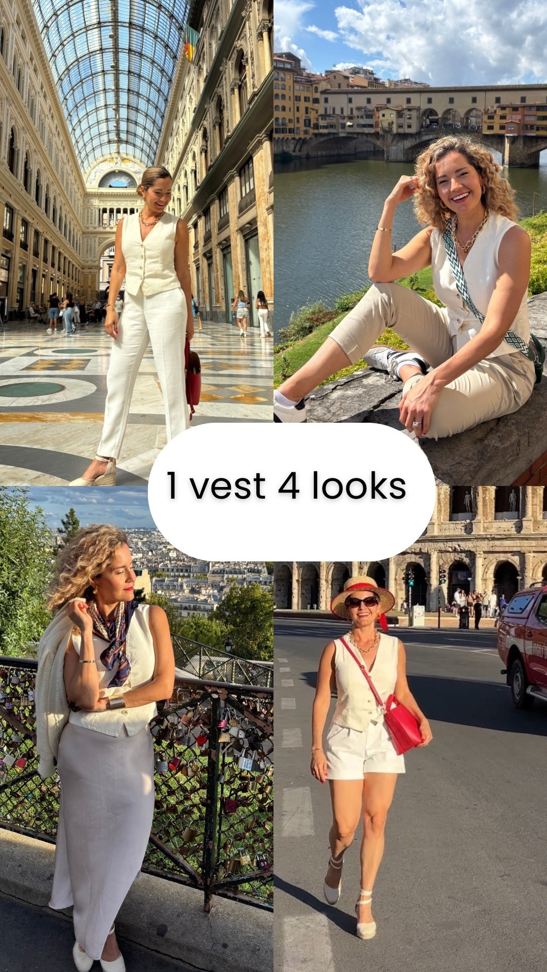One Vest, Four Looks

#LTKtravel #LTKsummer #LTKbeauty