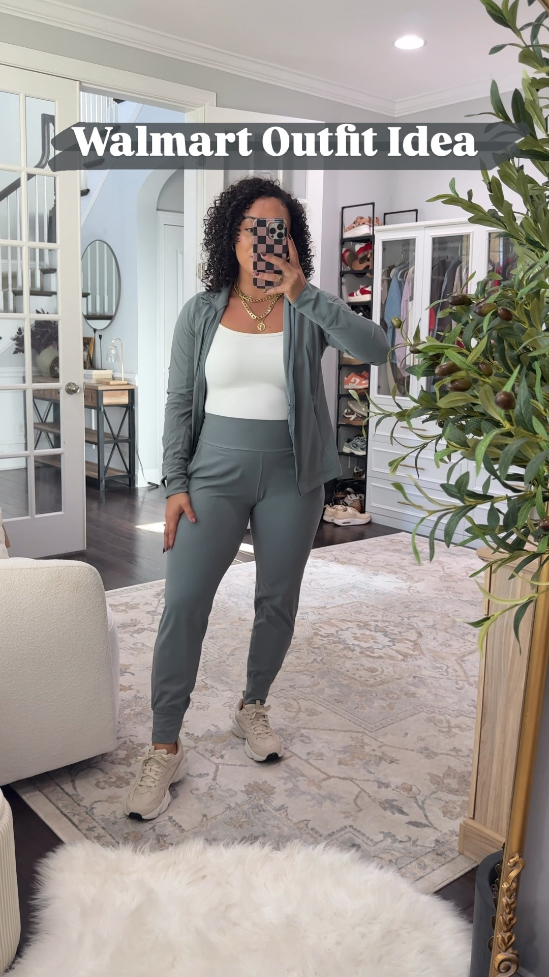 Walmart outfit idea comfy joggers and matching zip up jacket size medium in all #walmart #walmartfashion #walmartstyle 

#LTKSeasonal #LTKActive #LTKSaleAlert