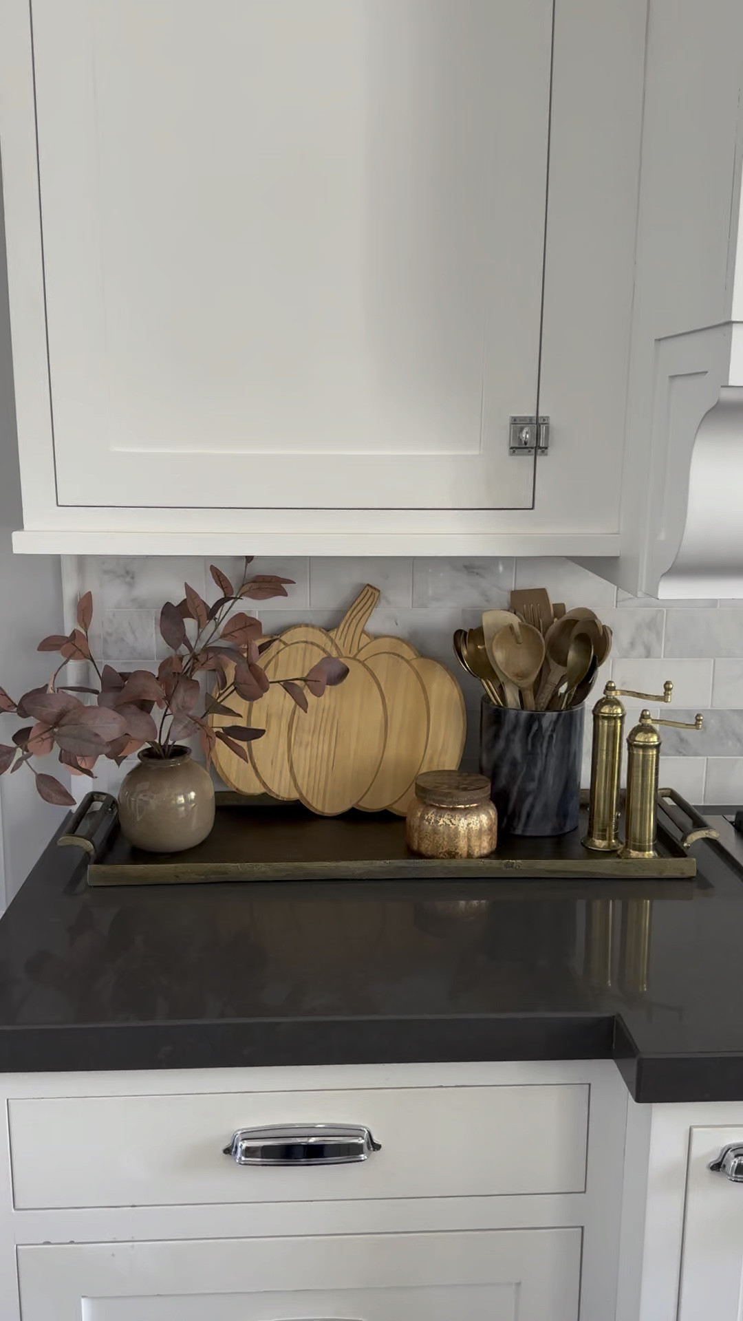 Early fall styling! Love this cute pumpkin board. 🎃

#LTKSeasonal #LTKHome