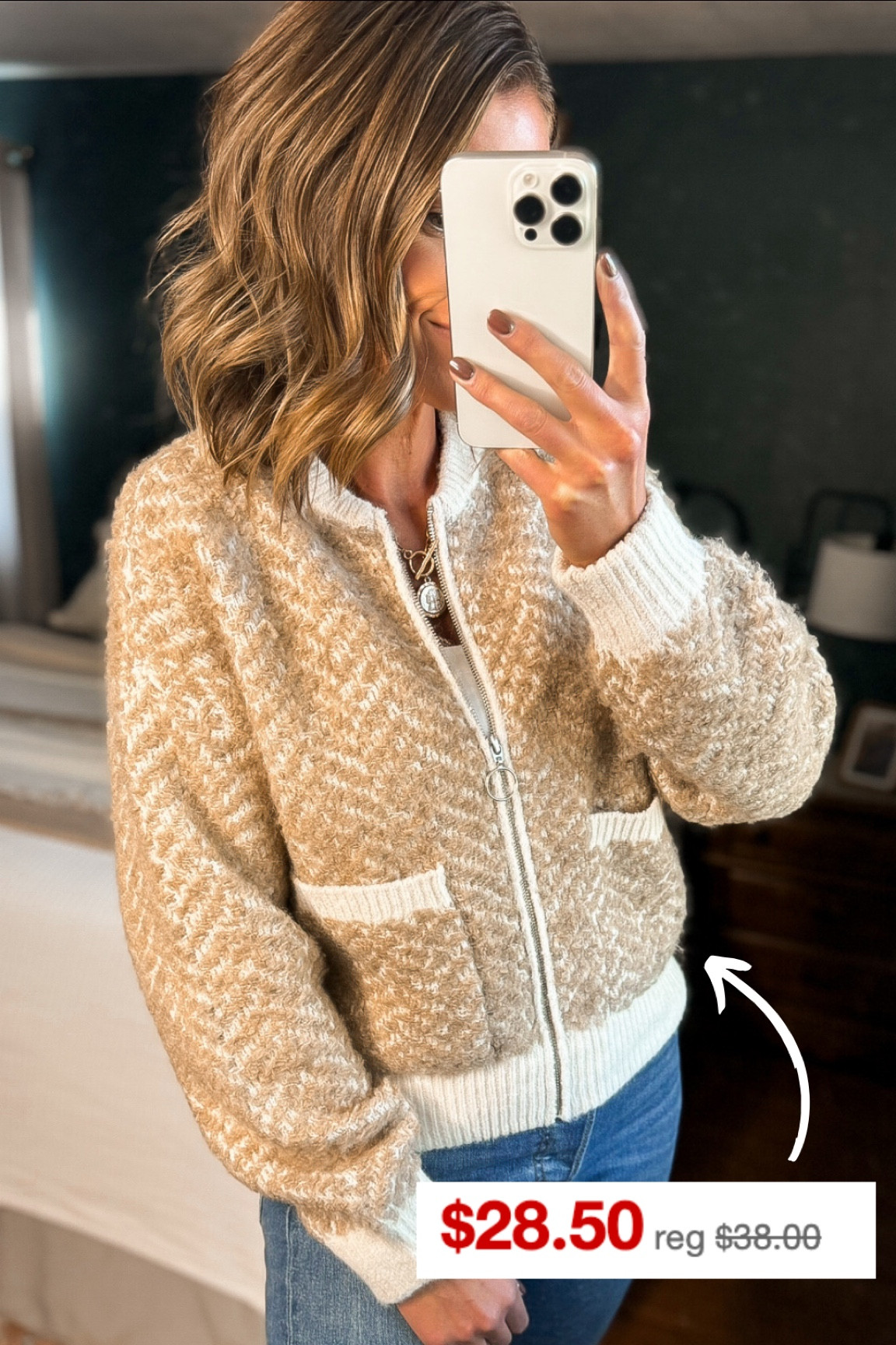 If you had your eye on this bomber jacket now is the time it’s 25% off through Sunday! It pairs so well with jeans 🙌🏼👖

#LTKFindsUnder50 #LTKStyleTip #LTKSaleAlert