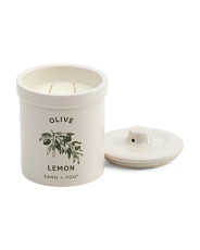 18.5oz Olive Lemon Kitchen Candle | TJ Maxx