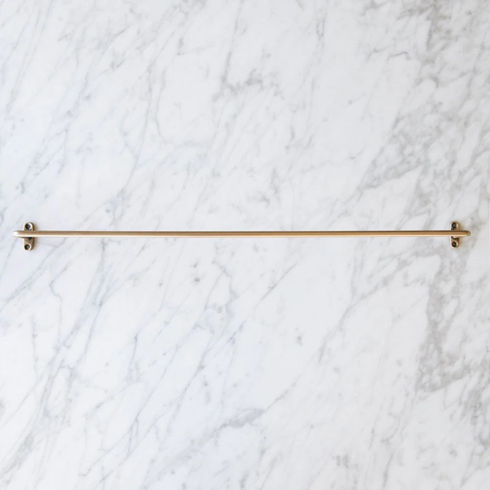 Brass Towel Bar - 20" Long | Roan Iris