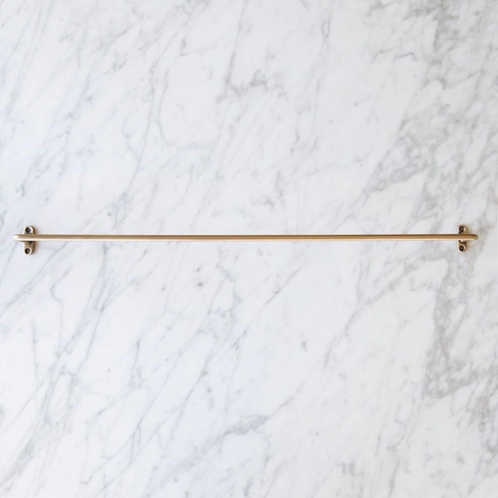 Brass Towel Bar - 20" Long | Roan Iris