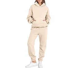 ANRABESS Women 2 Piece Outfits Hoodie Sweatshirt Tracksuit & Oversized Jogger Sweatpants Y2K Swea... | Amazon (US)