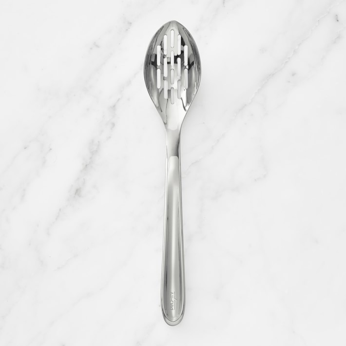 All-Clad Precision Stainless-Steel Slotted Spoon | Williams-Sonoma