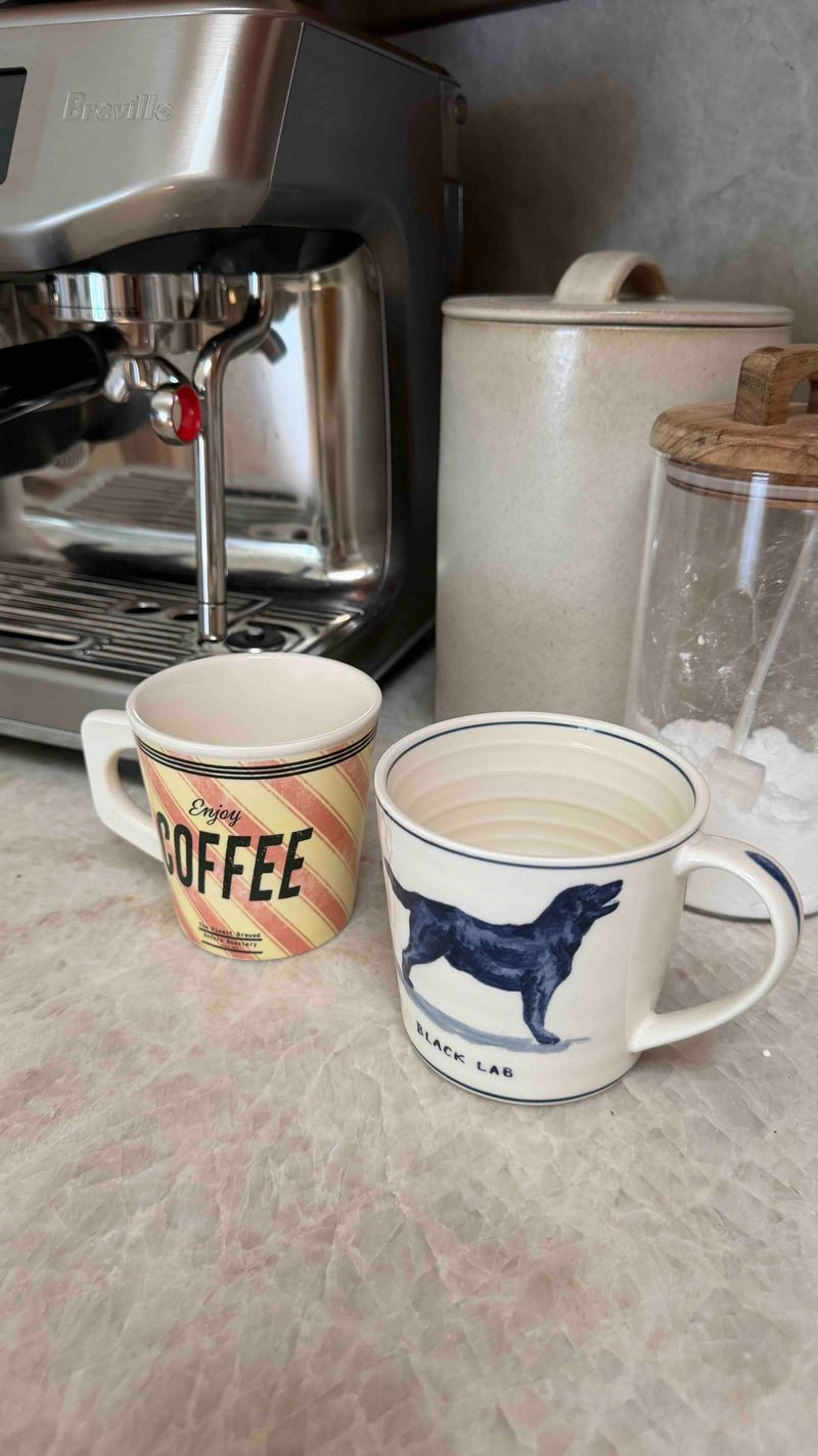 The little things that make my morning coffee even better. ☕️🤍 From my favorite coffee mugs to my Breville espresso machine, these are the pieces that make my coffee station feel cozy and complete. Whether you're creating your dream coffee bar or looking for the cutest mugs to add to your collection, these are some of my favorites.

Everything is linked in my LTK! ✨

#coffeebar #coffeestation #coffeemugs #breville #brevilleespresso #espressomachine #morningcoffee #coffeeathome #kitchendecor #kitchenessentials #coffeeaddict #coffeelover #vintagemugs #doglover #dogmom #blacklab #cozyhome #homedecor #amazonhome #homefinds #kitchenfinds #ltkfinds #ltkstyle #shopmylook #coffeeaesthetic #everydayessentials #giftideas #coffeecorner #homeinspiration

#LTKHome #LTKdayinmylife #LTKmorningroutine #LTKselfcare