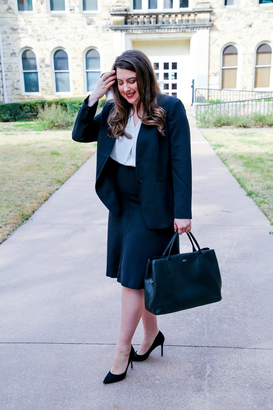 Interview suit and heels 

Use code THEDOCKET for $40 off 

Womens business professional workwear and business casual workwear and office outfits midsize outfit midsize style

#LTKWorkwear #LTKdayinmylife #LTKootd