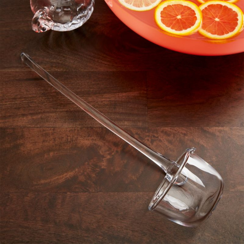 Glass Punch Ladle + Reviews | Crate & Barrel | Crate & Barrel