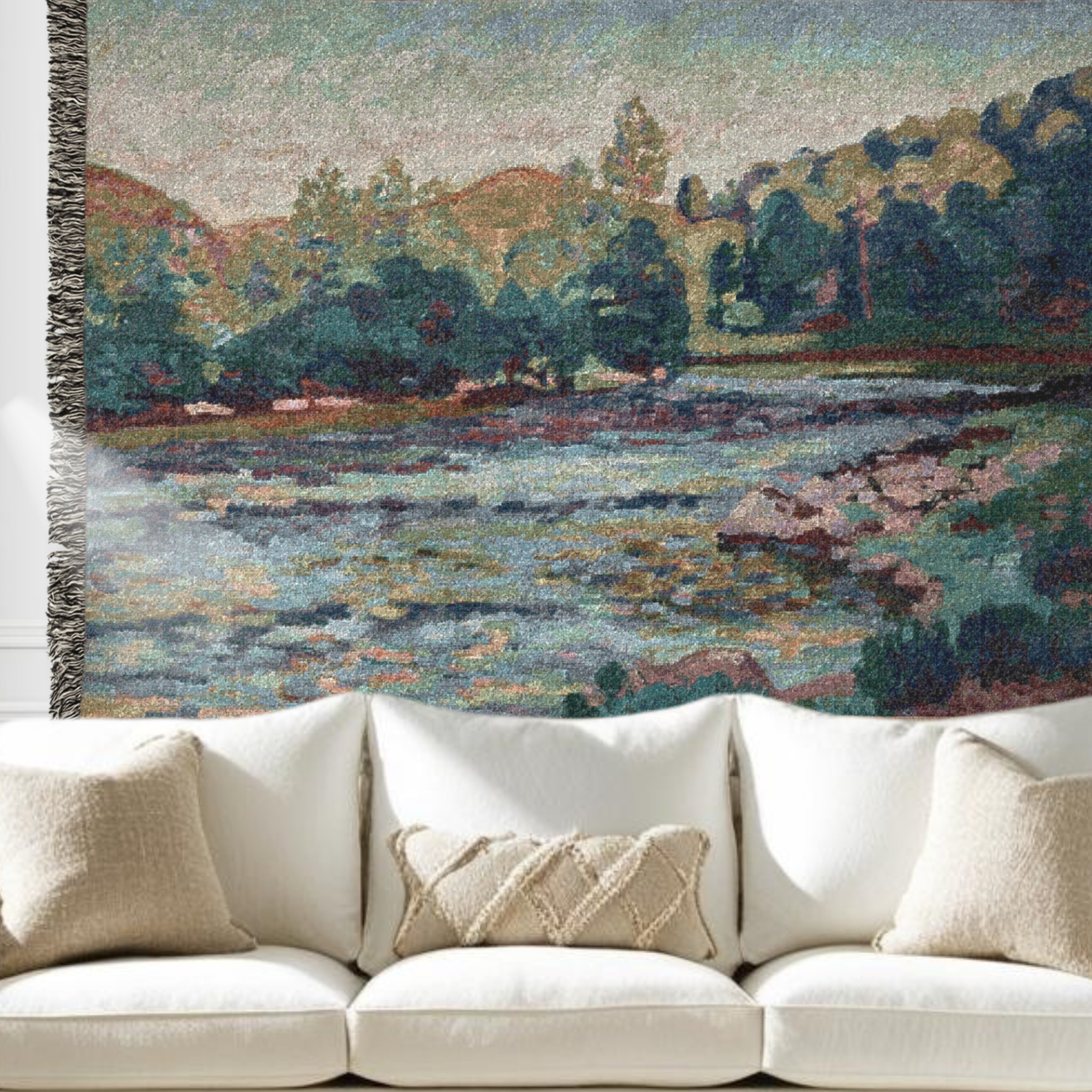 Vintage Abstract River Landscape Tapestry Blanket for your walls or your sofa 

 

#LTKstyletip #LTKfamily #LTKgiftguide