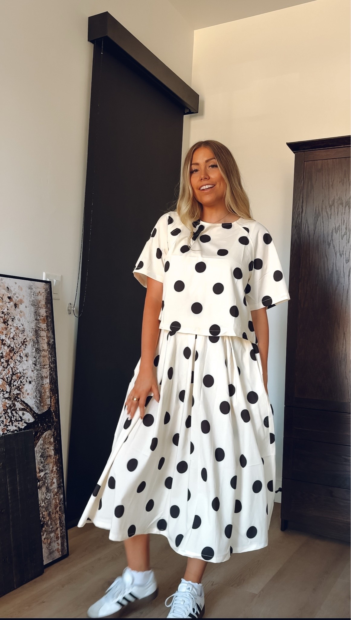 such a fun matching skirt top set especially for teachers! wearing my usual size M, more colors! 

| teacher outfit | nursing friendly outfit | amazon fashion | mom outfit

#LTKootd #LTKmomlife #LTKWorkwear