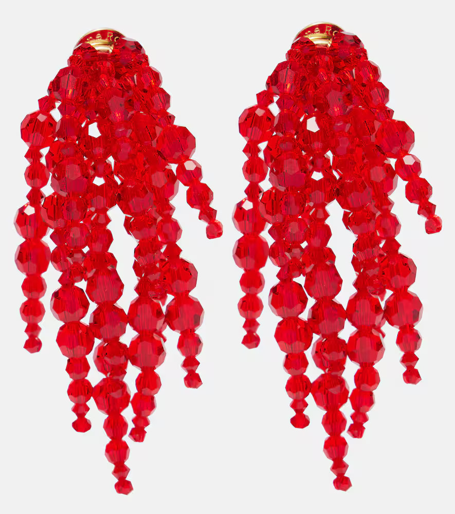 Simone Rocha Beaded drop earrings | Mytheresa (US/CA)